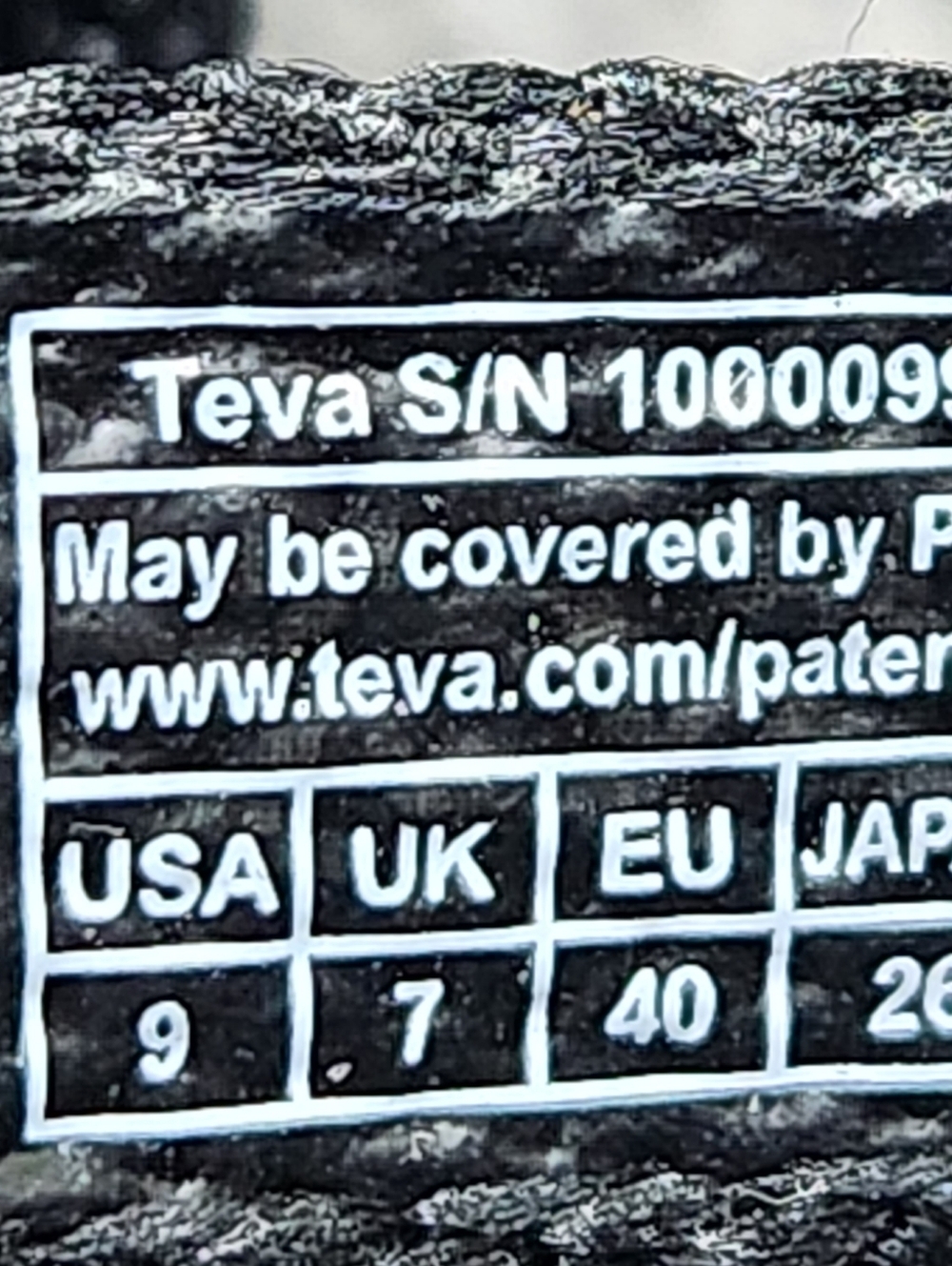 Teva Sandals Womens 9 Black Flip Flop Comfort Casual Beach Travel - Picture 6 of 7